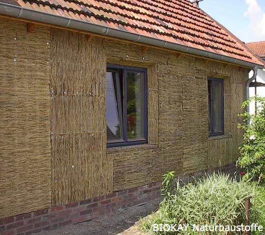 BIOKAY - Schilfd&auml;mmplatten WVDS Vollw&auml;rmeschutz